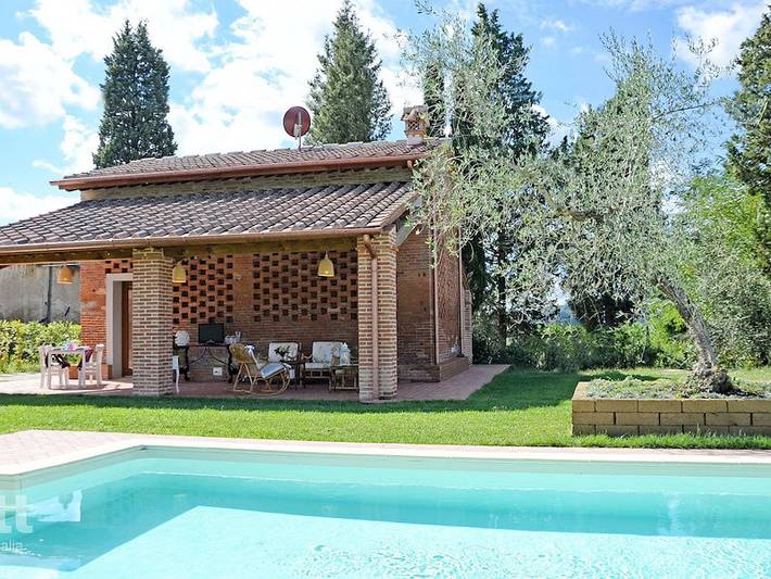 Casa vacanza per 6 persone, con balcone/terrazza e piscina nonché terrazza a San Miniato
