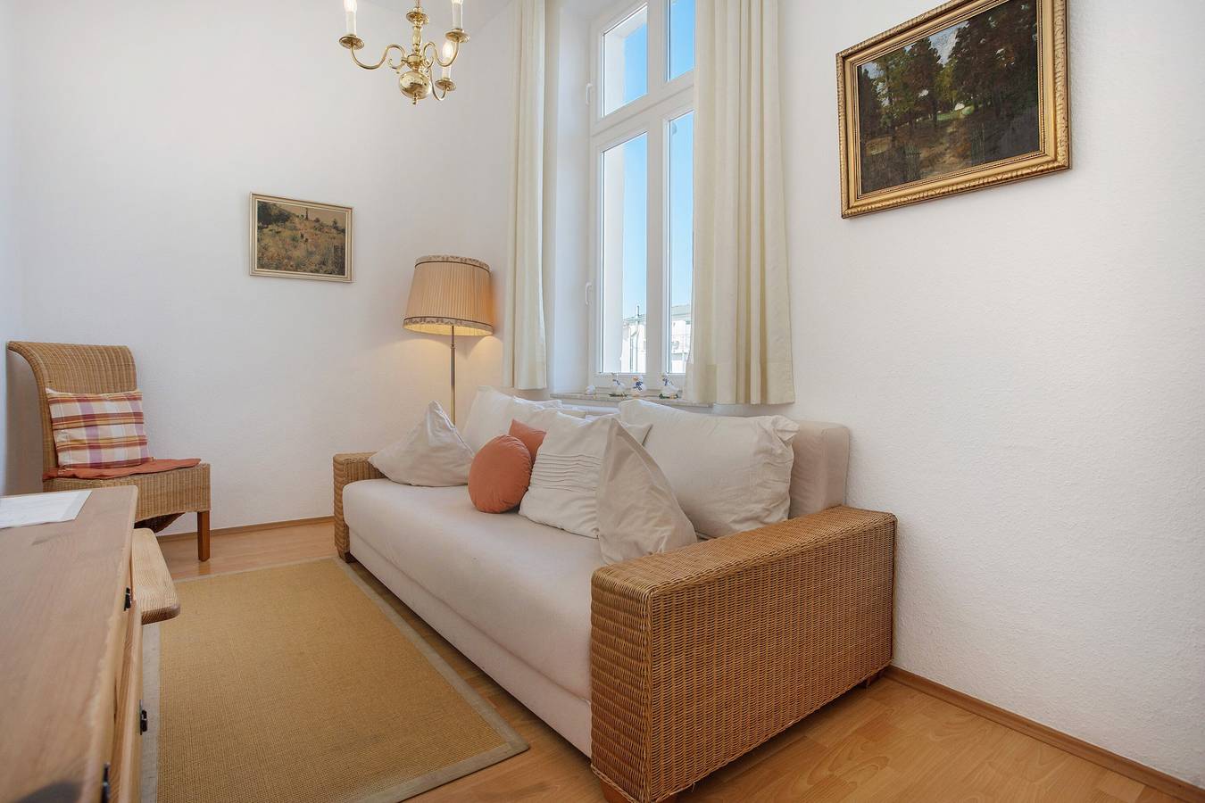 Ganze Wohnung, Ferienwohnung Berger" mit Meerblick und Wi-Fi in Drei Kaiserbäder, Heringsdorf