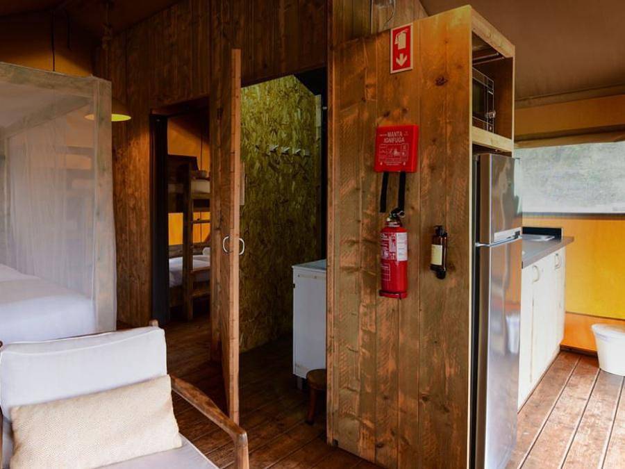 Wecamp Reserva Alecrim - Canvas and wooden tent 2 persons - Lodge Family in Costa Alentejana