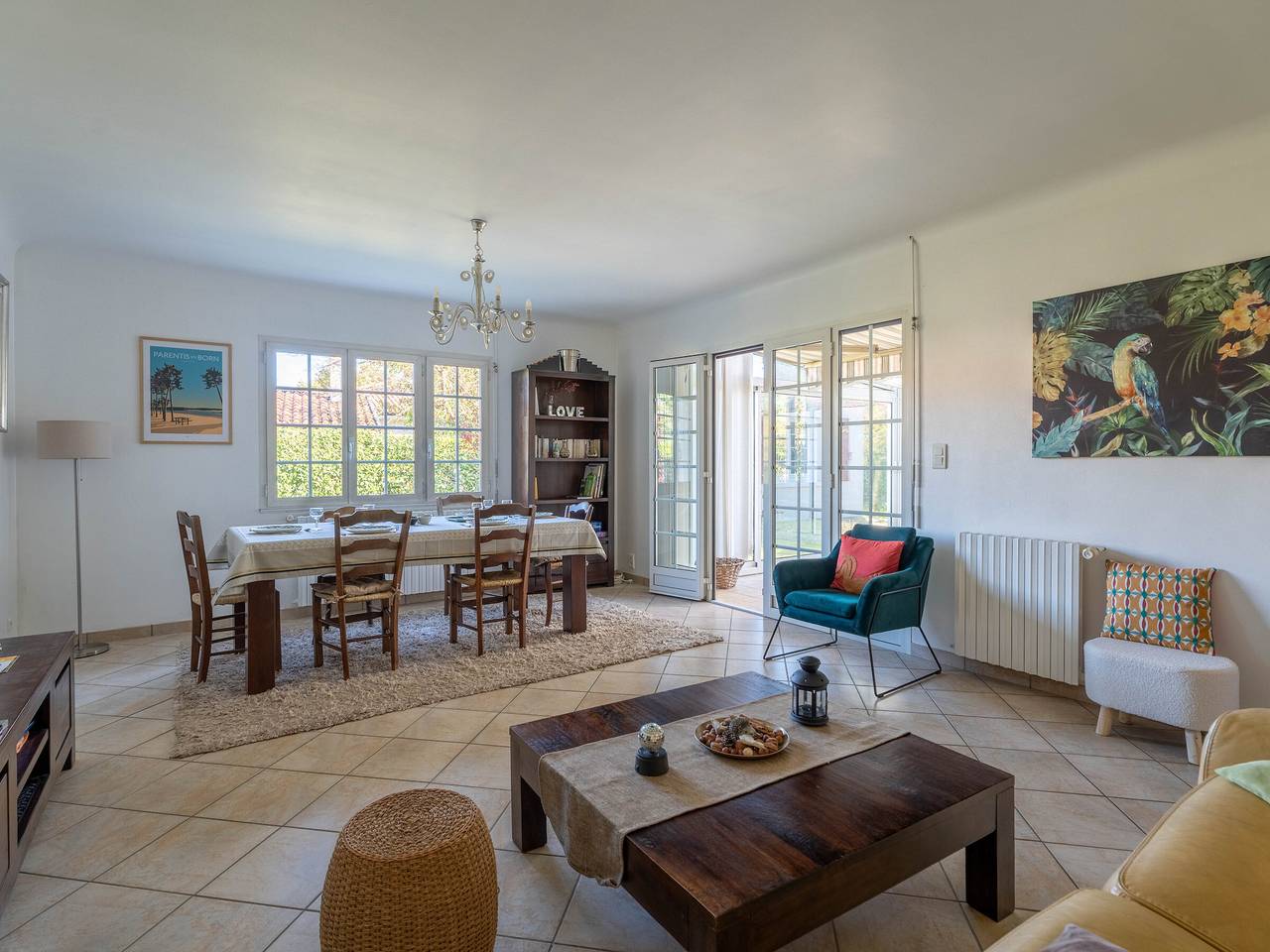 Casa familiar acogedora en Parentis-en-Born, 6 plazas, limpieza incluida in Parentis-en-Born, Côte d’Argent