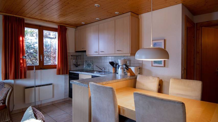 Gîte pour 6 personnes, avec terrasse, animaux acceptés à Fiesch - 4