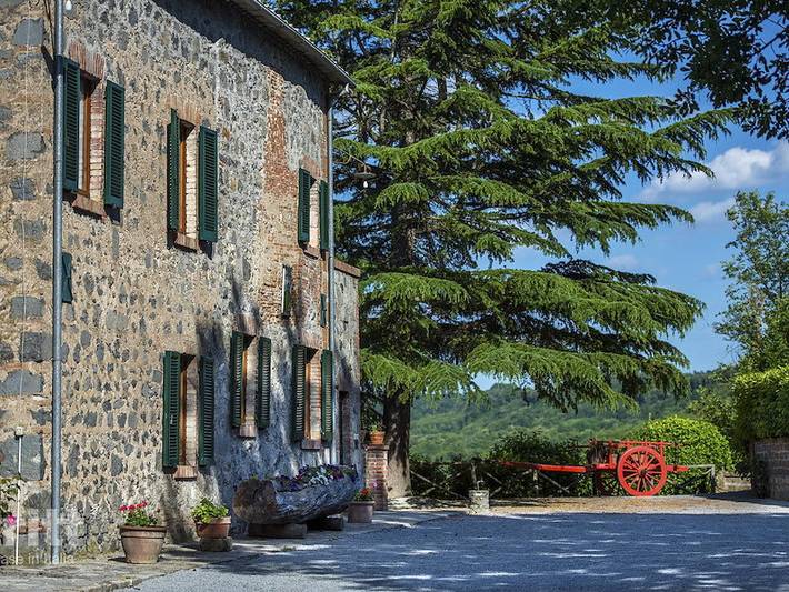 Agriturismo per 4 persone, con terrazza e balcone/terrazza a Acquapendente