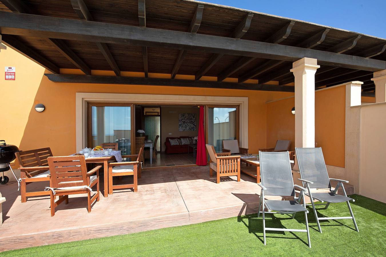 Maison de vacances 'Villa Carmen' avec vue sur la mer, piscine privée et Wi-Fi in Caleta de Fuste, Antigua