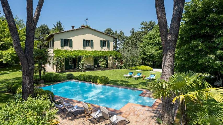 Villa per 8 persone, con piscina e giardino a San Miniato