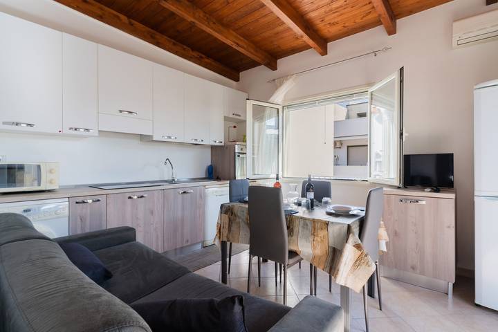 Ferienwohnung 'Lu Sule Lu Mare Lu Ientu 3' mit privater Terrasse, Wlan und Klimaanlage in Porto Cesareo, Golf von Tarent