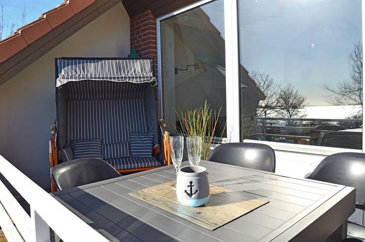 Ferienwohnung für 4 Personen, mit Balkon und Ausblick in Westfehmarn - 2