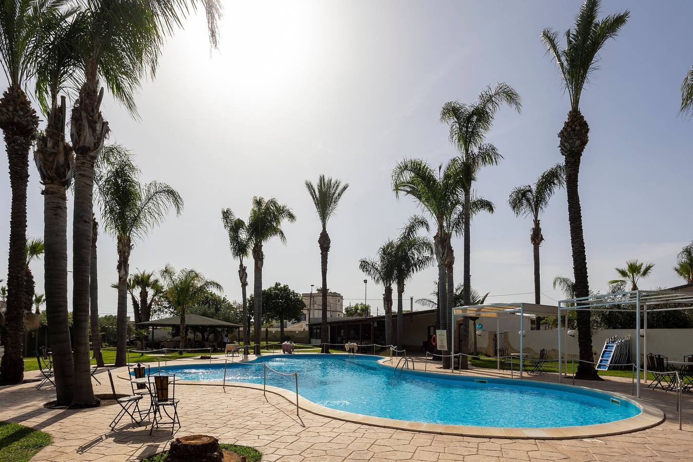 Ganze Wohnung, Ferienwohnung 'Oasi Lamia - 2' mit Gemeinschaftspool, Wlan und Klimaanlage in Mazara del Vallo, Trapani Provinz