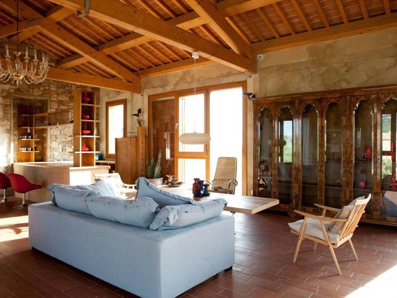 Appartamento intero, "Villa Felicita" mit Pool in Volterra, Pisa e dintorni