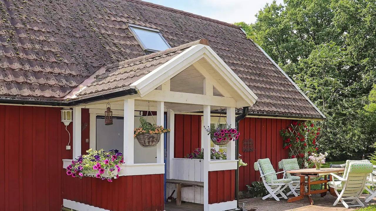 Hus för 7 Personer, med trädgård