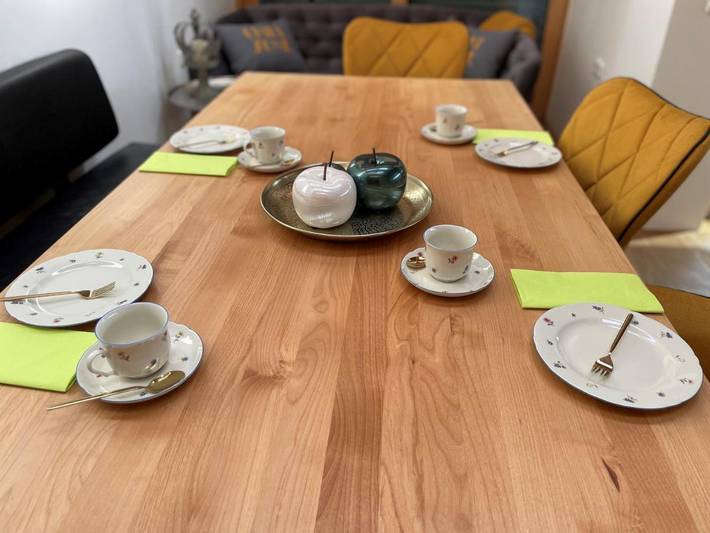 Ferienwohnung für 4 Personen, mit Balkon und Terrasse sowie Ausblick in Radfeld - 2