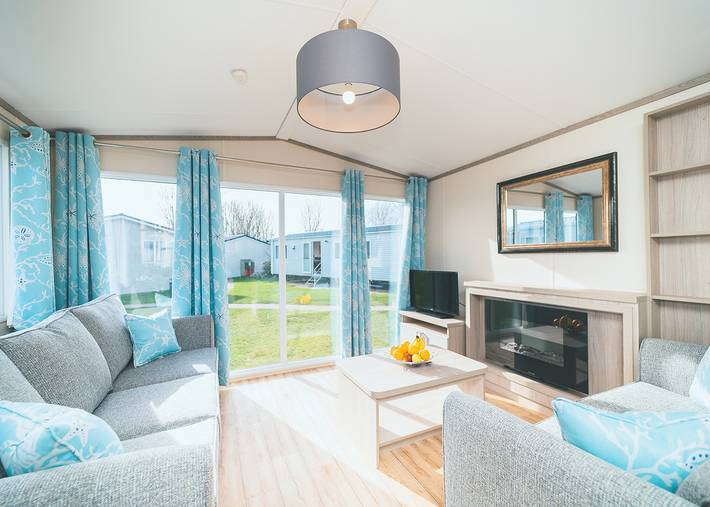Caravan for 6 people in North-Wales