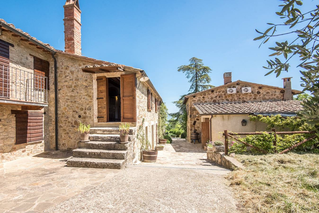 Apartamento entero, Apartamento de vacaciones para 4 personas con jardín in Castiglione d'Orcia region, Val d'Orcia