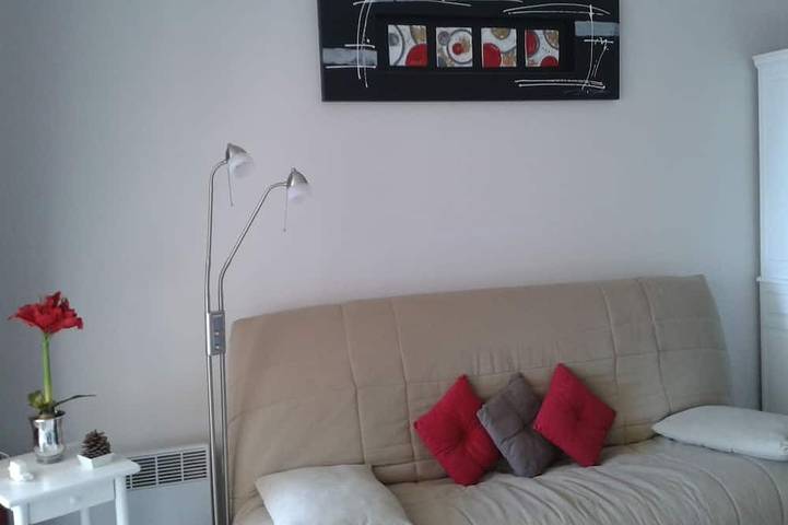 Apartamento entero, T2 vistas al mar. La Rochelle los pequeños. Cerca del puerto. Familia. Balcón. in La Rochelle, Región de La Rochelle