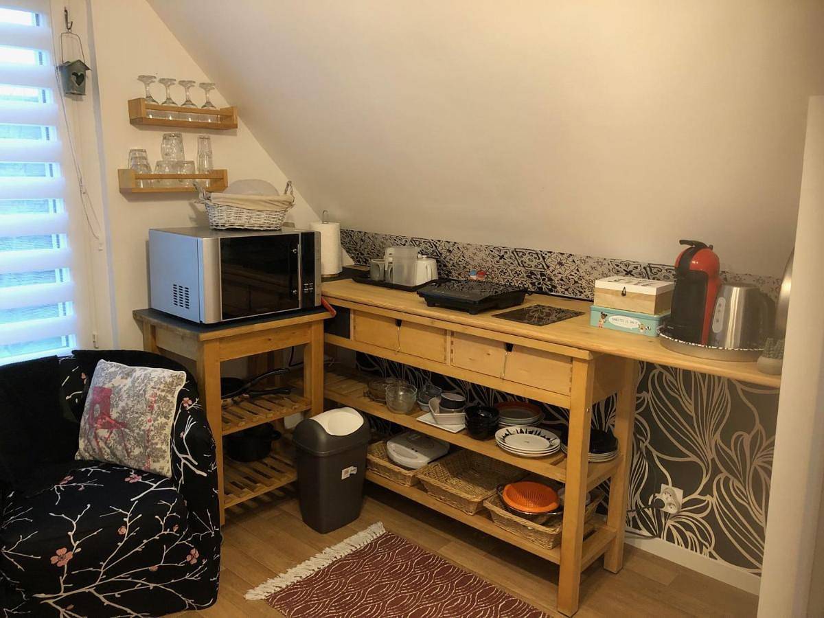 Double Room with Private Bathroom in Courson, Noues de Sienne