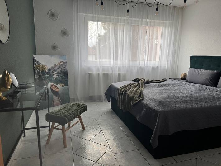 Ferienwohnung für 5 Personen, mit Garten, mit Haustier