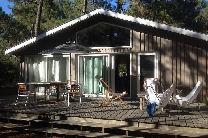 Chalet pour 6 personnes, avec terrasse et jardin