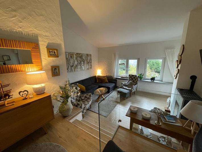 Ferienhaus für 4 Personen, mit Seeblick und Garten sowie Ausblick in Rheinland-Pfalz