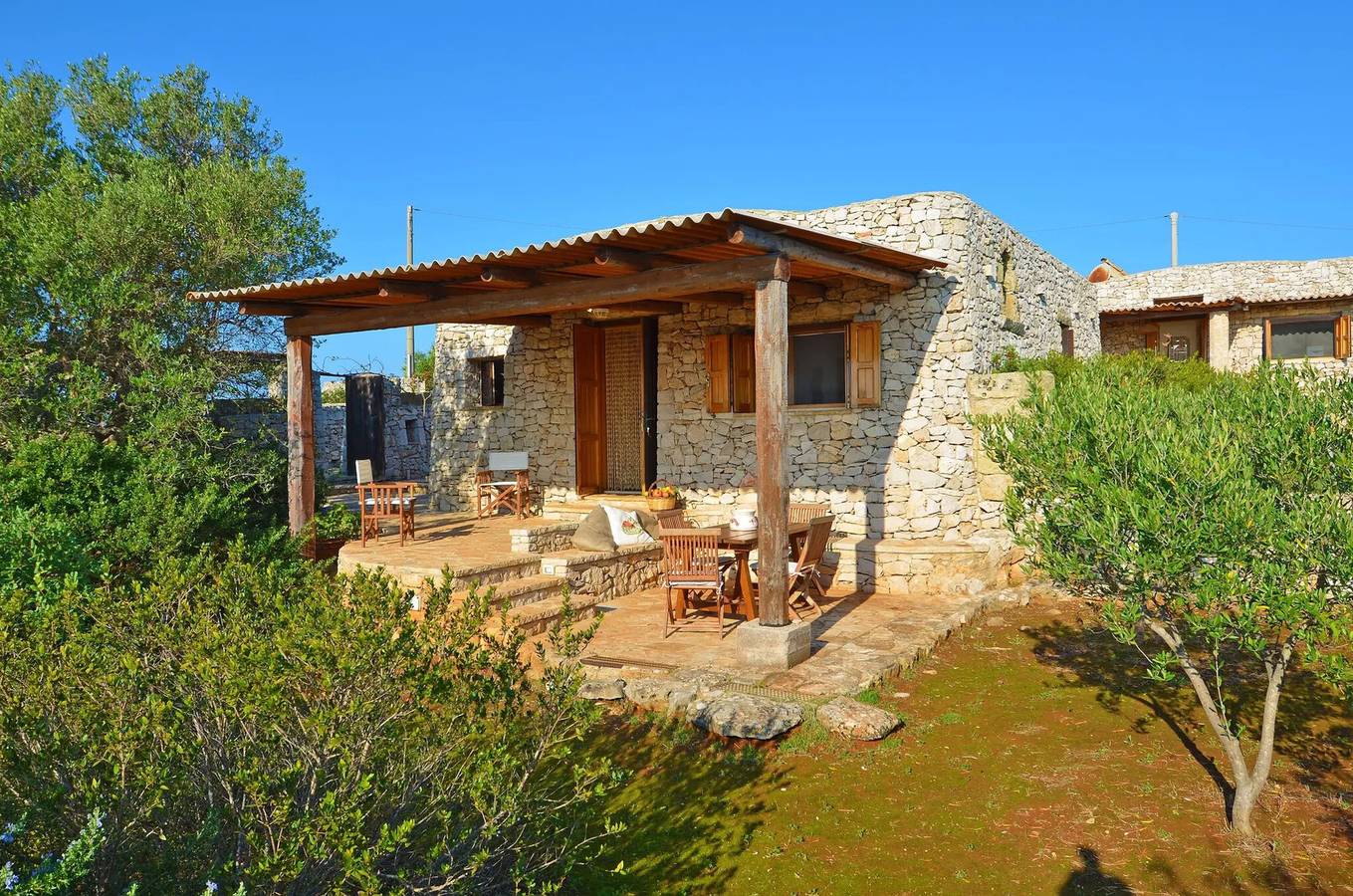 Villa „Casa Vite 2“ mit Meerblick, Wlan und Klimaanlage in Marina di San Gregorio, Patù