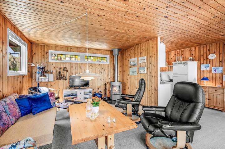 Ferienhaus mit Meerblick für 6 Personen, mit Terrasse in Vejers Strand - 3