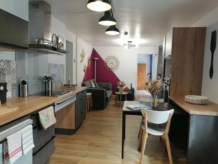 Maison de vacances pour 6 personnes, avec vue et jardin, animaux acceptés