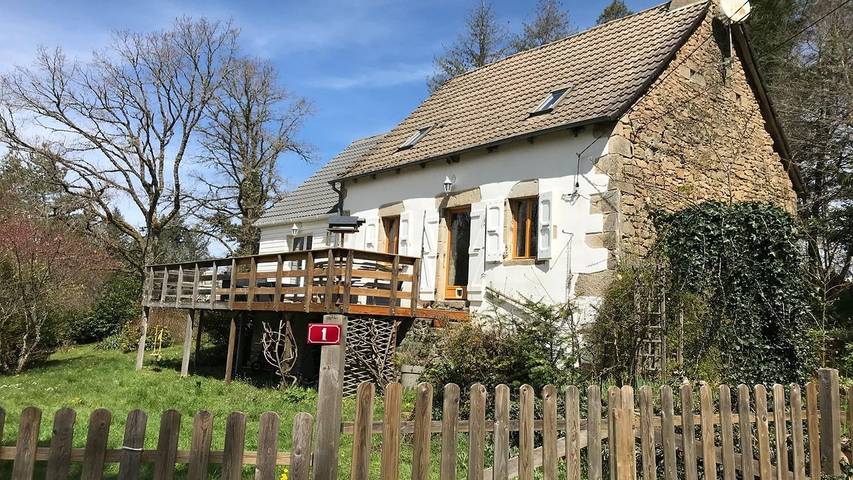 Maison de vacances pour 6 personnes, avec jardin et piscine
