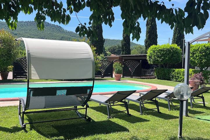 Villa pour 12 personnes, avec jacuzzi ainsi que jardin et balcon - 1