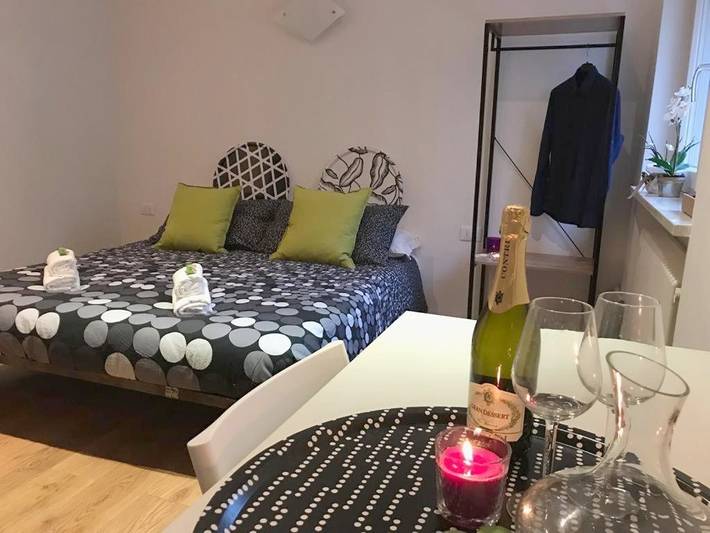 Ferienwohnung für 8 Personen, mit Balkon und Terrasse sowie Ausblick in Trient