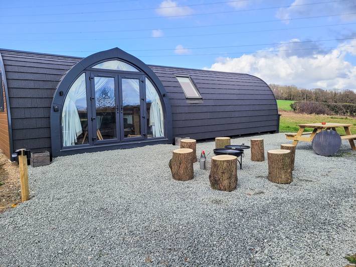 Log cabin for 5 people, with pets in East Sussex