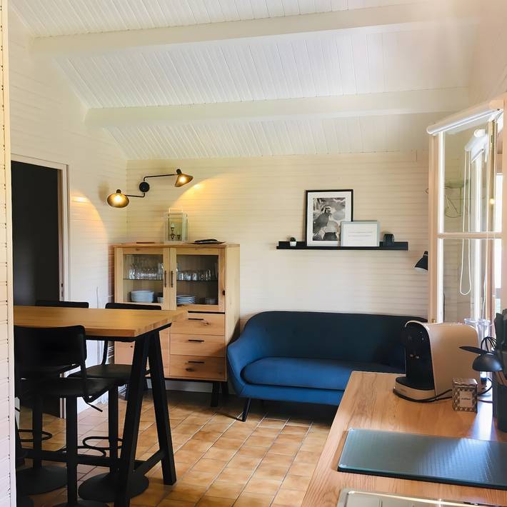 Location de vacances pour 4 personnes, avec jardin à Auquainville