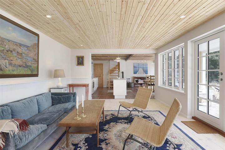 Ferienhaus mit Meerblick für 6 Personen, mit Terrasse und Garten auf Seeland - 3