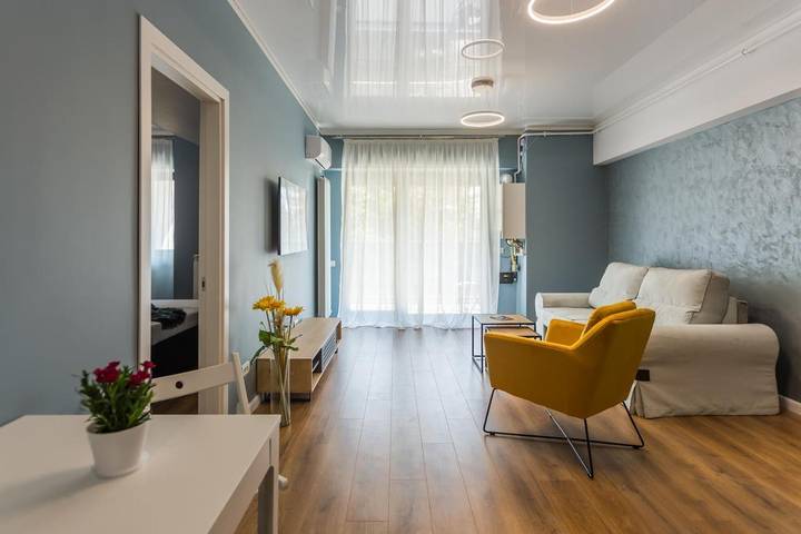 Appartement de vacances pour 5 personnes, avec terrasse et vue