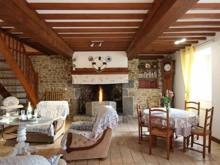 Gîte pour 5 personnes, avec jardin