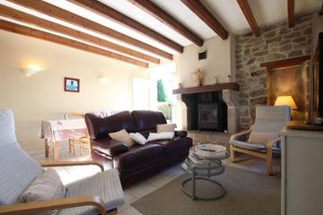 Gîte pour 4 personnes, avec terrasse, animaux acceptés à Réville
