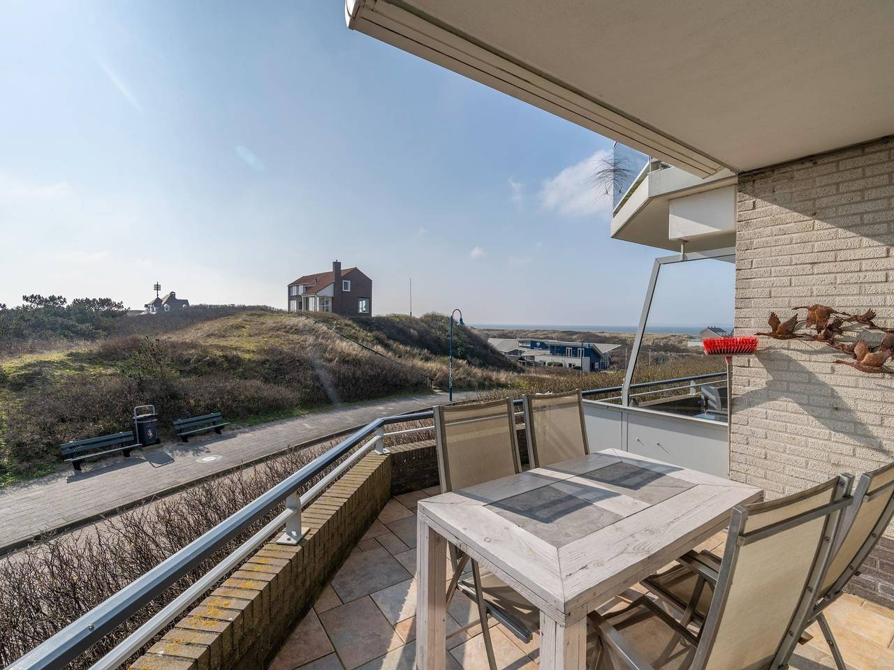 Ganze Wohnung, 4-Personen-Eckwohnung mit schöner Aussicht in De Koog, Westfriesische Inseln