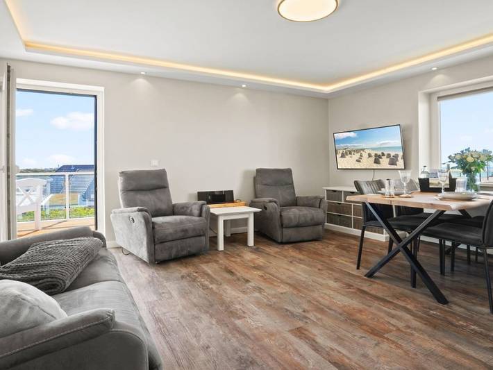 Ferienwohnung für 4 Personen, mit Balkon auf Sylt - 2