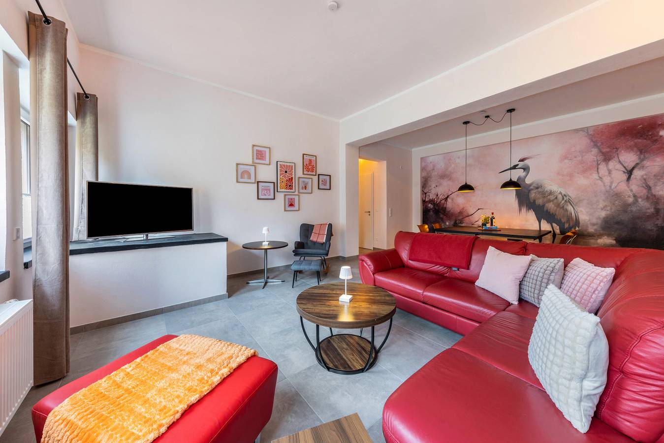 Geheel appartement, Appartement 'Suiten Im Alten Berghotel Johanna' met Uitzicht op de Bergen, Gedeelde Tuin en Wi-Fi in Eslohe, Hochsauerlandkreis