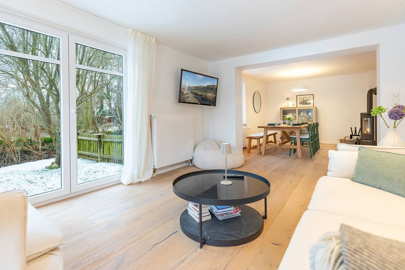 Ferienhaus "Nordwärts" in Tönning – Garten, Kamin & Platz für 6 Gäste in Tönning, Halbinsel Eiderstedt