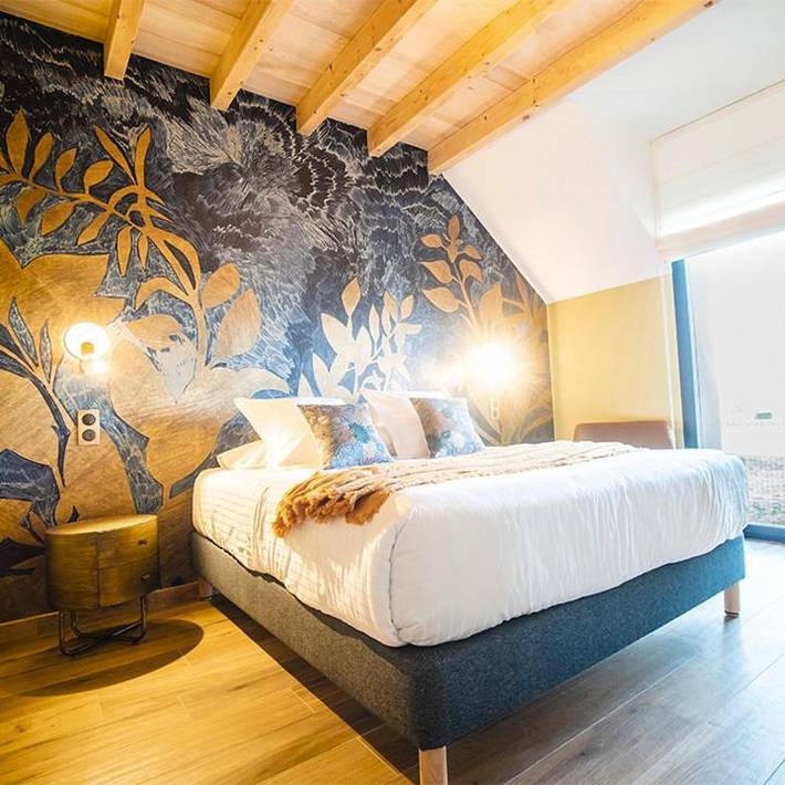 Location de vacances pour 6 personnes, avec jardin et sauna ainsi que piscine et vue à Laubressel - 4