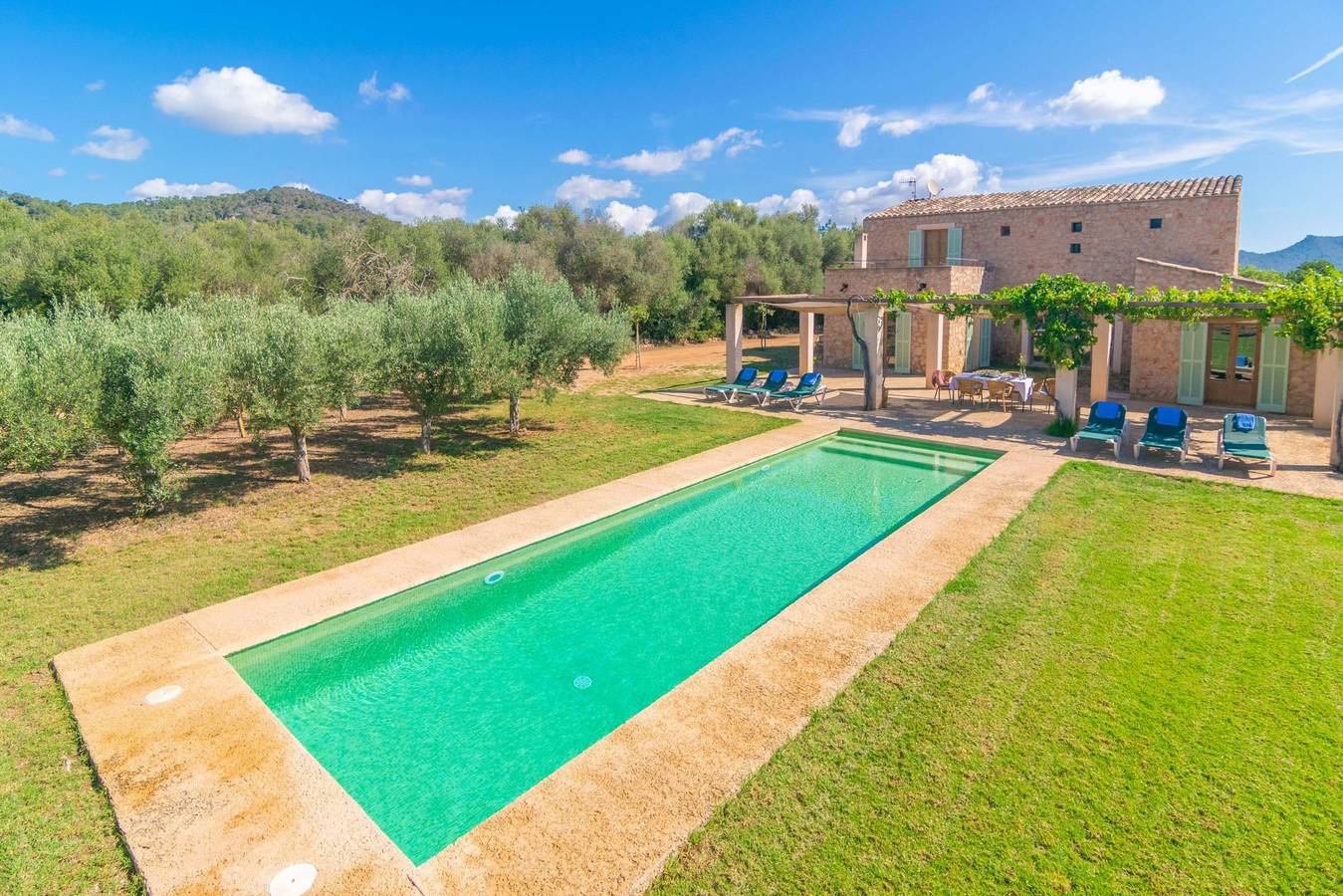 Ses Fonolleres - Villa with private pool and free Wifi in Cala Bona in Son Servera, East Majorca