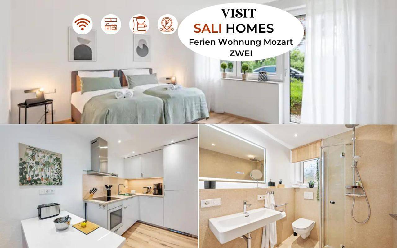 Ganze Wohnung, Moderne 2-Zimmer-Wohnung mit Terrasse & Talblick in Bietigheim-Bissingen, Kraichgau