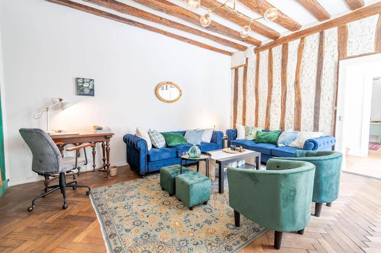 Belle-Bleu Townhouse - Maison pour 8pers. in Amboise, Région de Tours