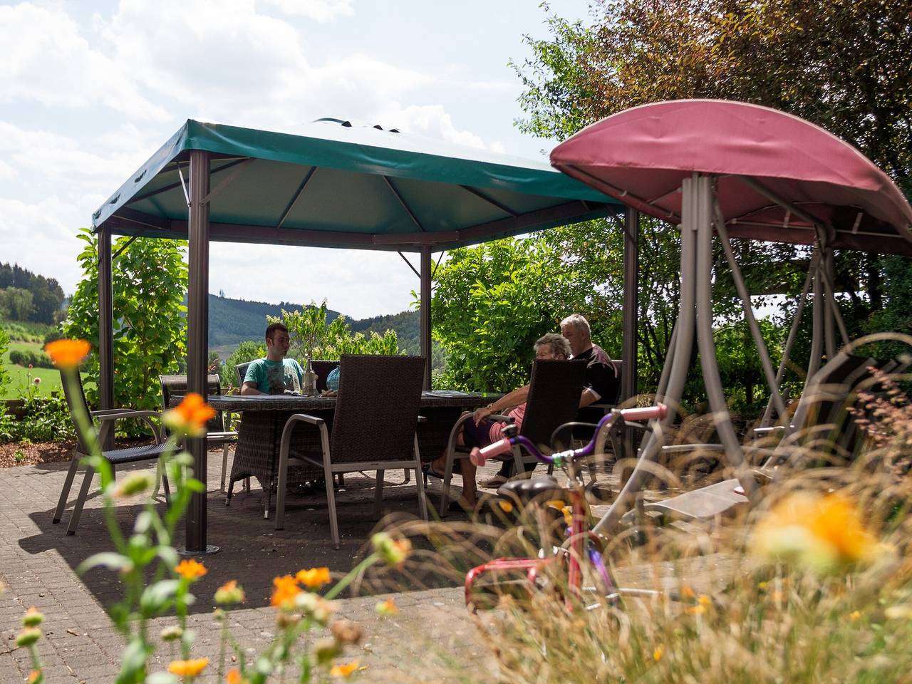 Bauernhofpension wiebelhaus-mester - doppelzimmer mit dusche und wc in Lennestadt, Sauerland