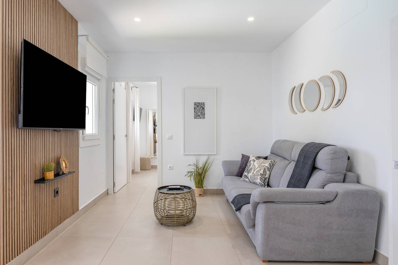 Casita Meraki 3 avec piscine intérieure chauffée, jardin, terrasse et Wi-Fi in Playa La Barrosa, Chiclana de la Frontera