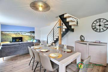 Maison De Vacances pour 8 Personnes dans Saint-Philibert, Parc naturel régional du Golfe du Morbihan, Photo 4