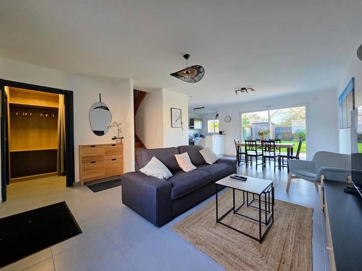 Location de vacances pour 6 personnes, avec jardin à Sainte-Luce-sur-Loire