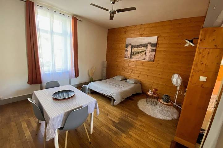 Ganze Wohnung, Ruhige & geräumige Wohnung-1★ -T2 – Dijon Wilson / Colombière – Schlafmöglichkeiten für 4 in Dijon, Dijon und Umgebung