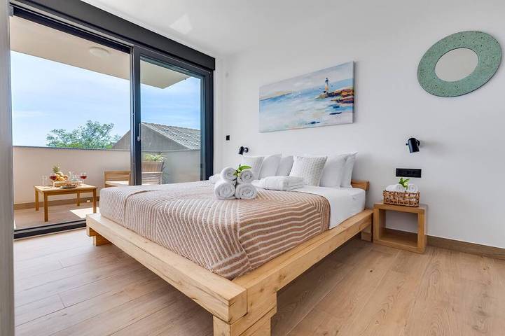 Villa für 12 Personen, mit Garten und Balkon in Povljana - 2