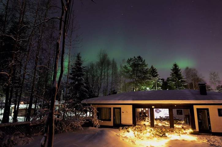 Maison d’hôte pour 2 personnes, avec vue et jardin à Rovaniemi