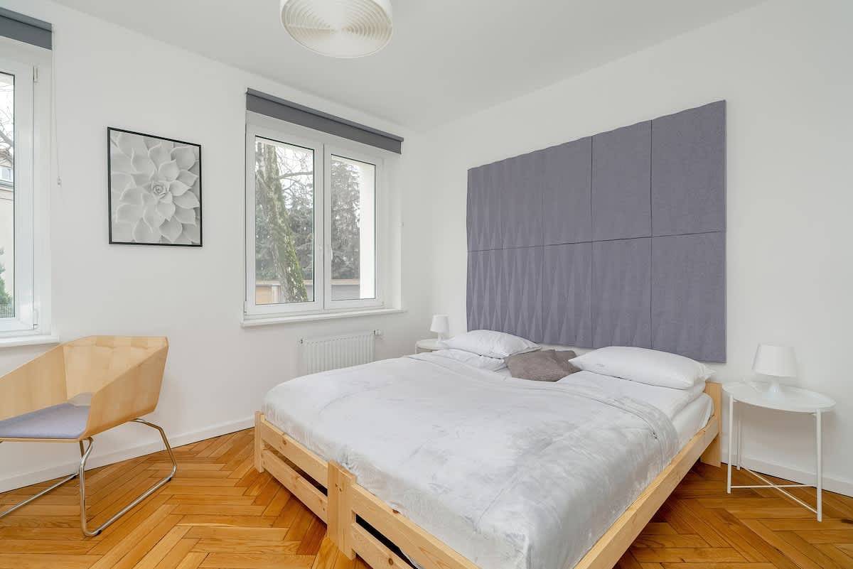 Ganze Ferienwohnung, Stylish Studio near the Fair | Private Parking in Posen, Großpolen