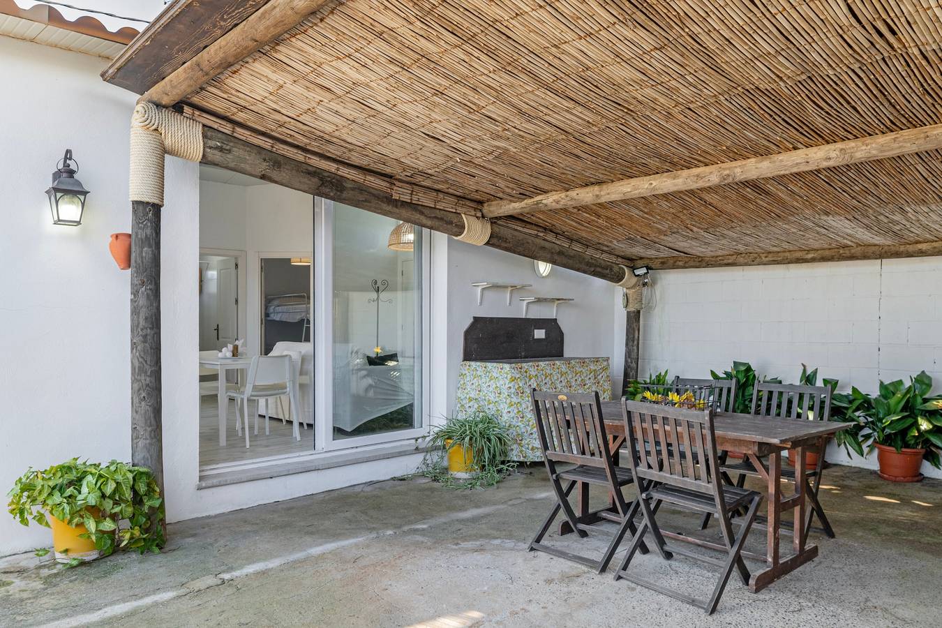 Casa de férias 'Casita Dias Felices' com piscina privada, Wi-Fi e ar condicionado in Chiclana de la Frontera, Costa de la luz